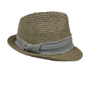 Athleta Straw Fedora Hat One Size Resort Beachy